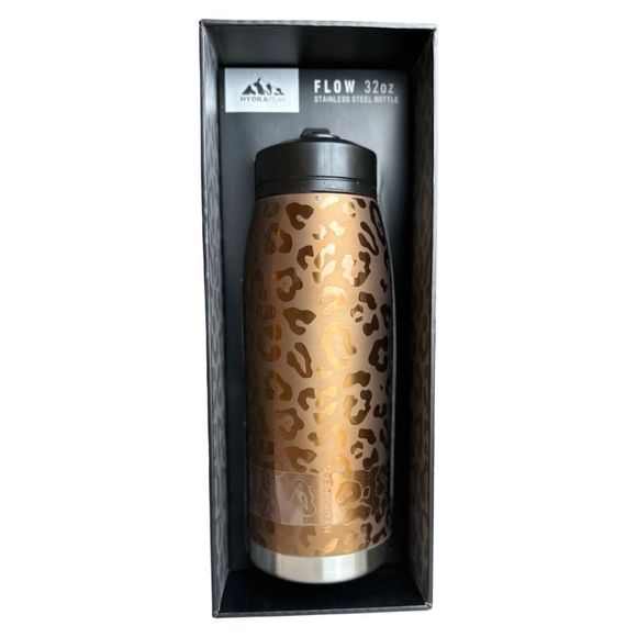 HYDRAPEAK Flow 32 oz Limited Edition Gold Leopard - Picture 1 of 4